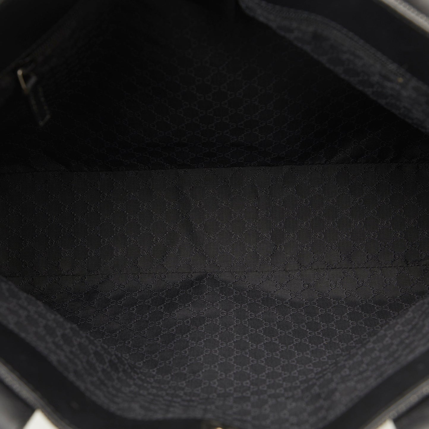 Black Gucci Web Tote