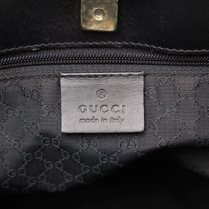 Black Gucci Web Tote