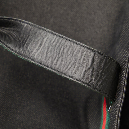 Black Gucci Web Tote