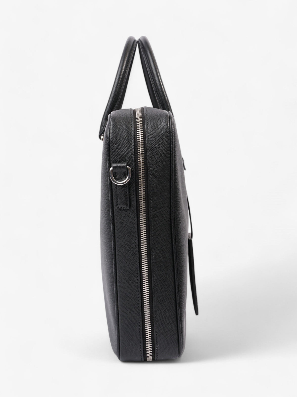 Prada Briefcase Black Saffiano Leather