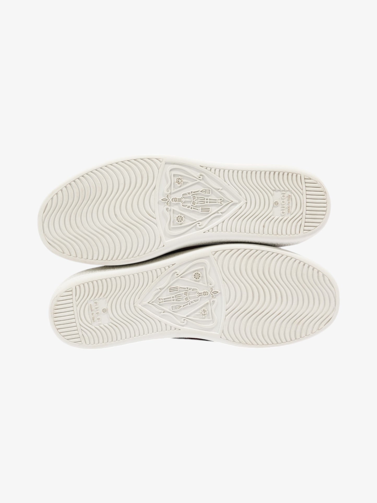 Gucci GG Supreme Ace Beige  / Navy / Red Canvas EU 38 UK 5