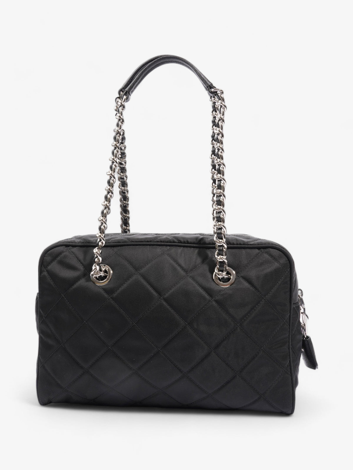 Prada Quilted Tessuto Impuntu Black Nylon