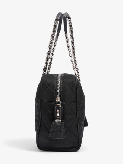 Prada Quilted Tessuto Impuntu Black Nylon