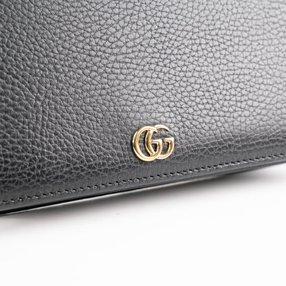 Gucci GG Marmont Chain Wallet Black