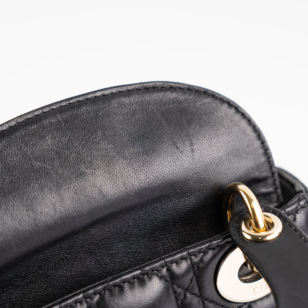 ITEM 17 - Dior Lady Dior Mini Black