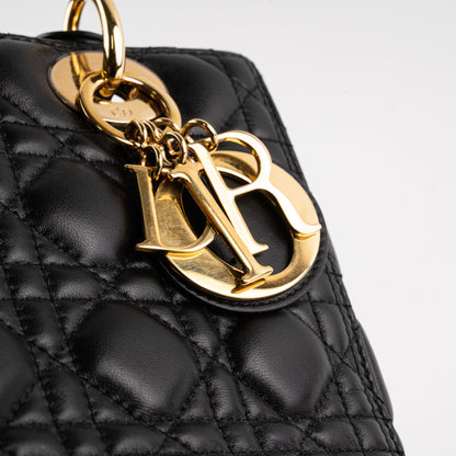 Dior Lady Dior Medium Black