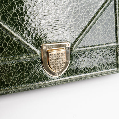 Christian Dior Medium Diorama Green Bag