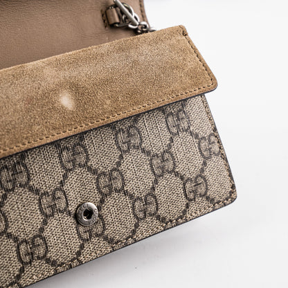 Gucci Super Mini Dionysus GG Crossbody Bag