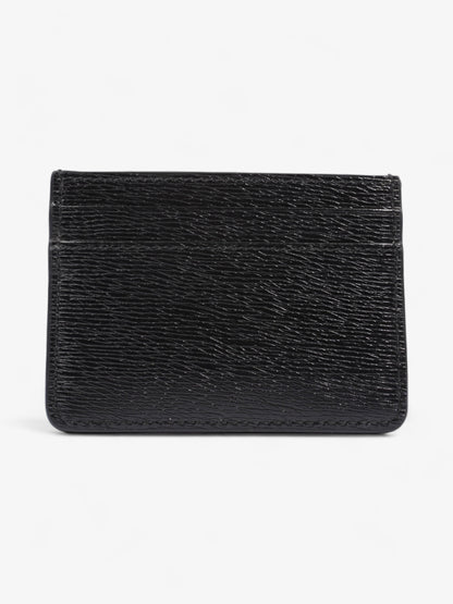Gucci Card Case With Gucci Script Black Leather