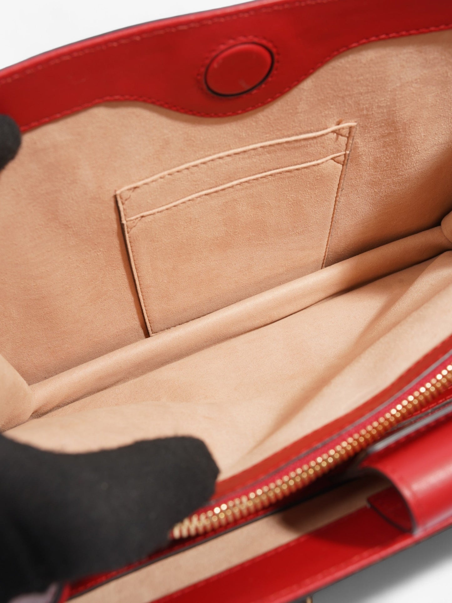 Gucci 2Way GG Supreme / Red Coated Canvas