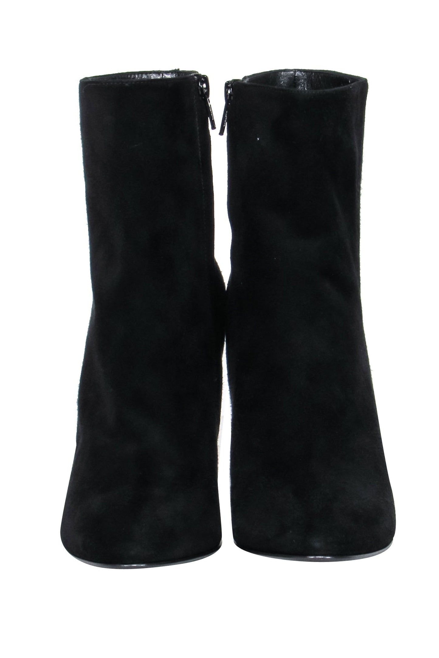 Saint Laurent - Black Suede Booties Sz 8.5