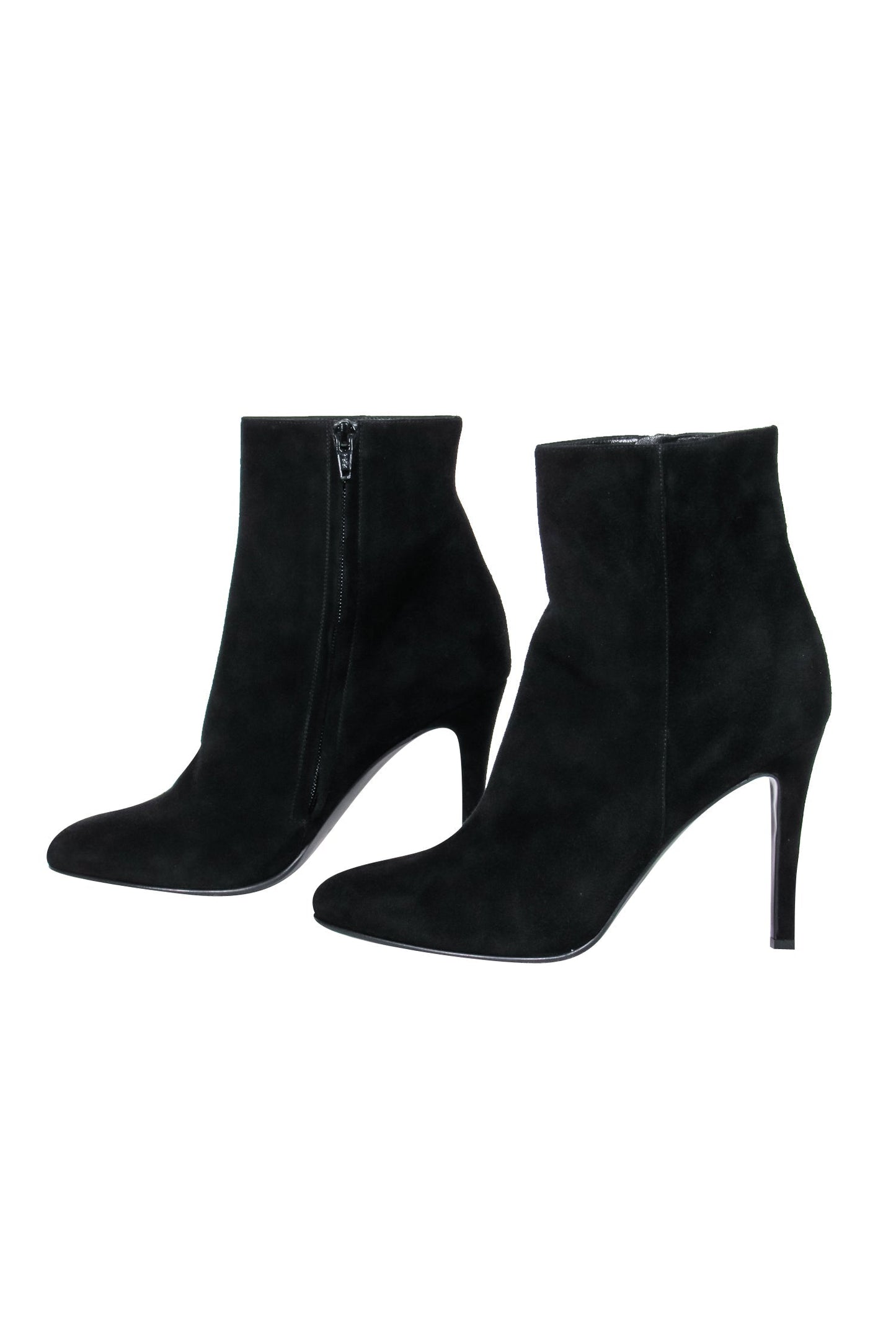 Saint Laurent - Black Suede Booties Sz 8.5