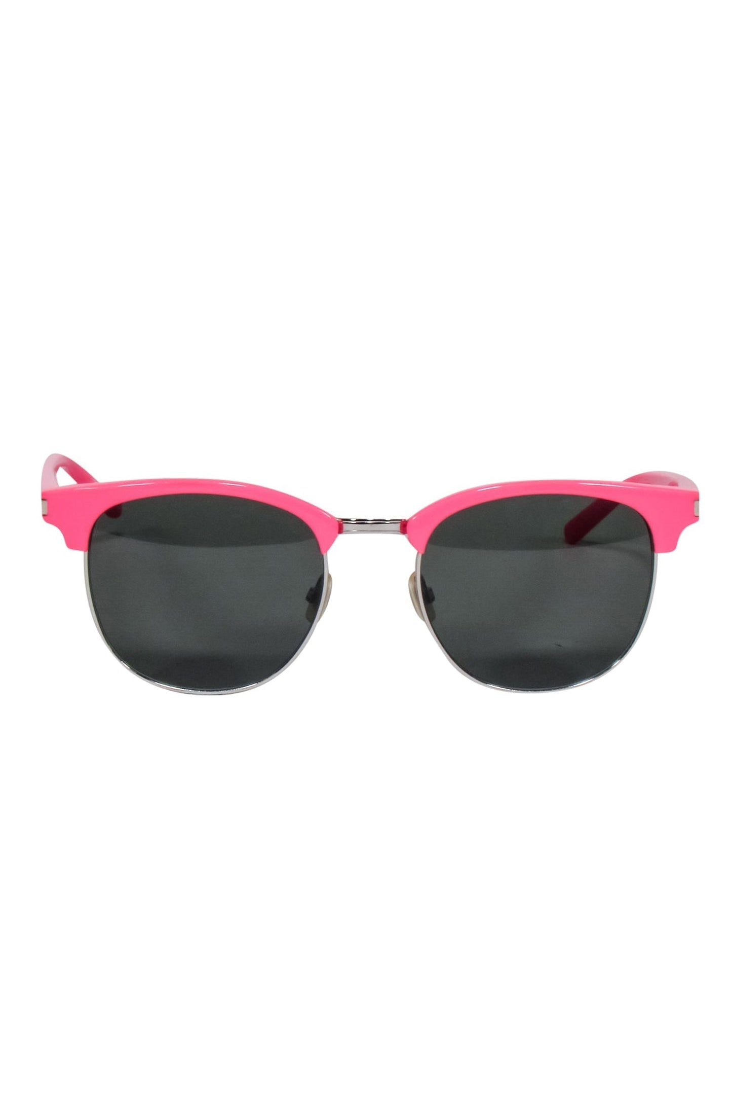 Saint Laurent - Hot Pink Acrylic Sunglasses