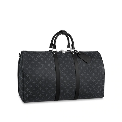 Louis Vuitton Keepall Bandouliere 55 Monogram Eclipse