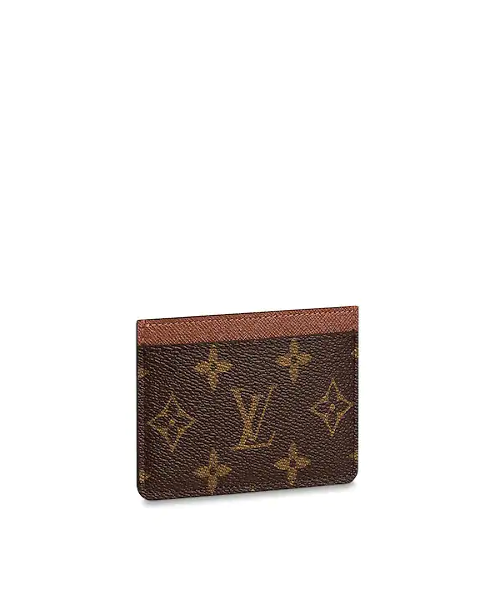 Louis Vuitton Zipped Card Holder Monogram Brown