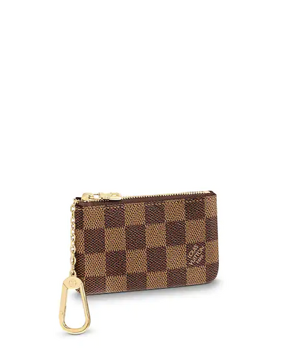 Louis Vuitton Key Pouch Damier Ebene Canvas Louis Vuitton Key Pouch Damier Ebene Canvas