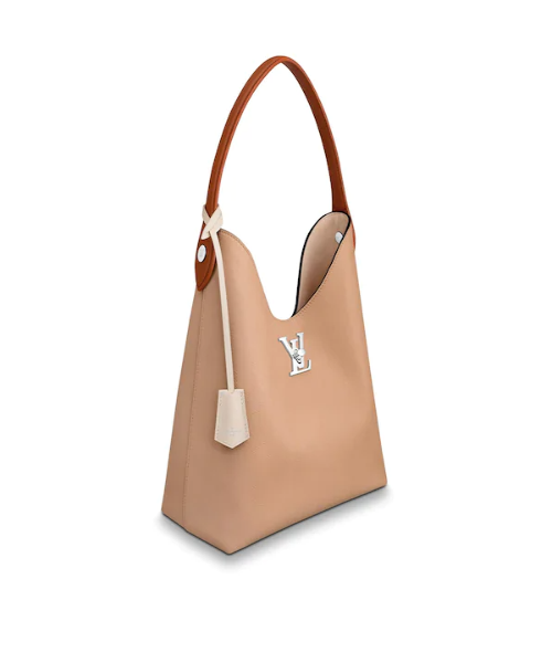 Louis Vuitton Lockme Hobo Beige