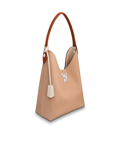 Louis Vuitton Lockme Hobo Beige
