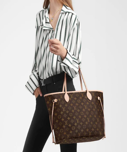 Louis Vuitton Neverfull MM Monogram Beige