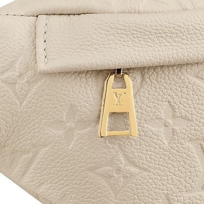 Louis Vuitton Monogram Empreinte Bumbag Creme Beige
