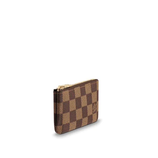 Louis Vuitton Key Pouch Damier Ebene Canvas Louis Vuitton Key Pouch Damier Ebene Canvas