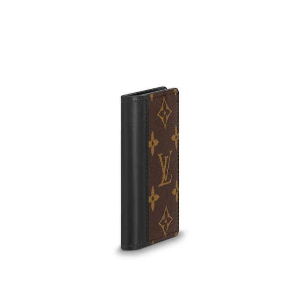 Louis Vuitton pocket organizer monogram macassar canvas black