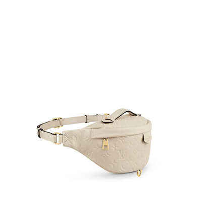 Louis Vuitton Monogram Empreinte Bumbag Creme Beige