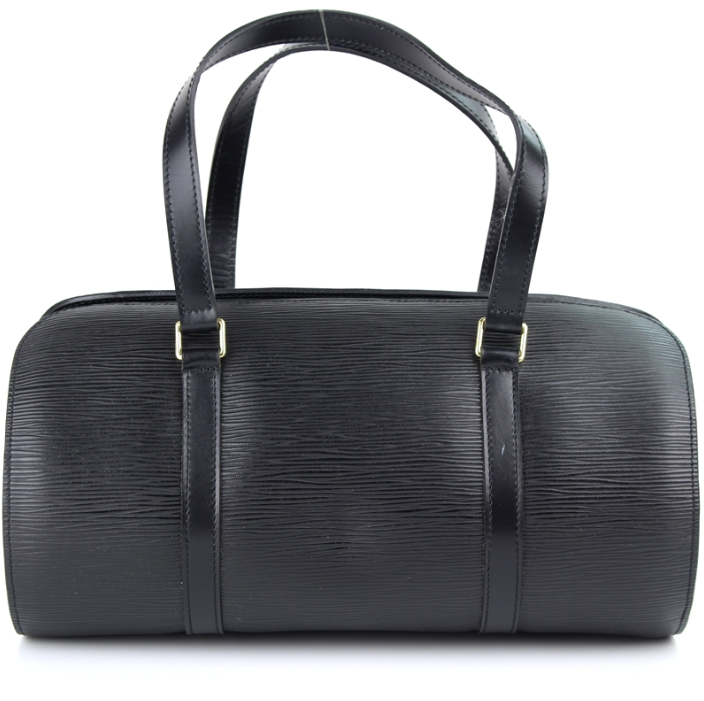 Louis Vuitton Soufflot Bag Black Epi Leather Noir