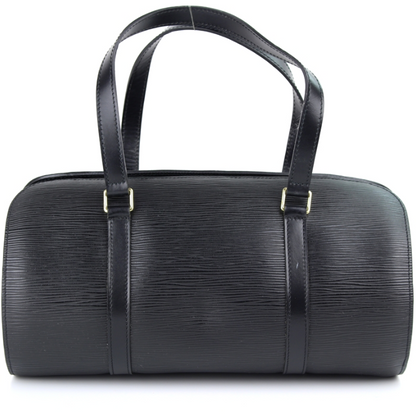 Louis Vuitton Soufflot Bag Black Epi Leather Noir