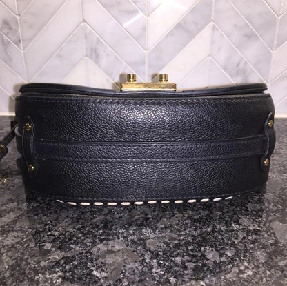 Louis Vuitton Junot Monogram Empreinte Leather Noir