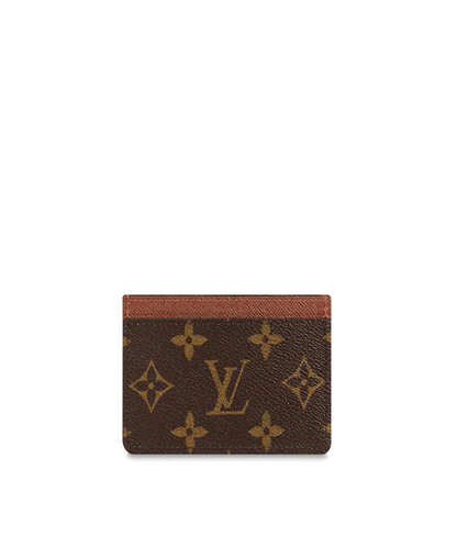 Louis Vuitton Zipped Card Holder Monogram Brown