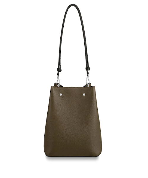Louis Vuitton LockMe Bucket Laurier Toffee Latte Black