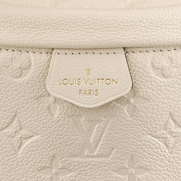 Louis Vuitton Monogram Empreinte Bumbag Creme Beige