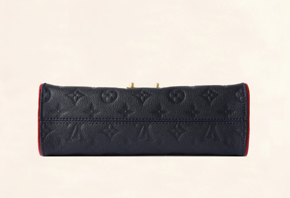 Louis Vuitton Saint Sulpice PM Monogram Empreinte Leather Marine Rouge