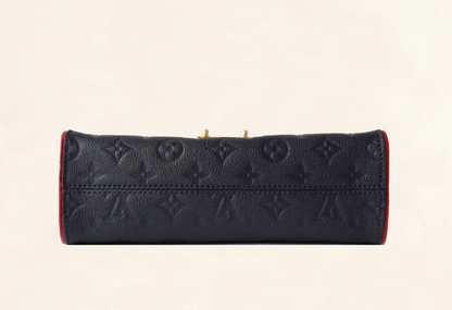 Louis Vuitton Saint Sulpice PM Monogram Empreinte Leather Marine Rouge