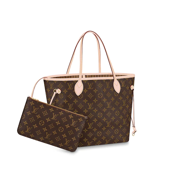 Louis Vuitton Neverfull MM Monogram Beige