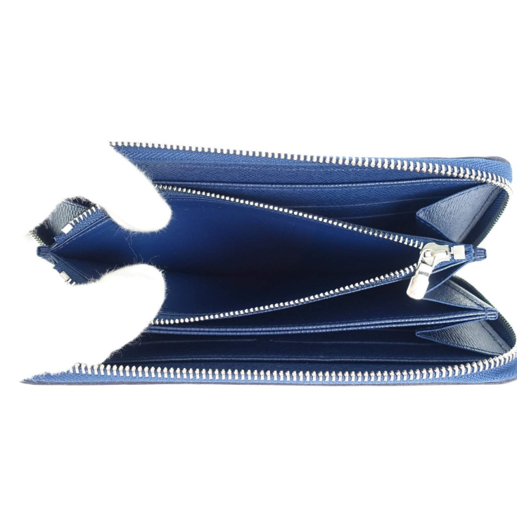 Louis Vuitton Zippy Organizer Epi Leather Navy