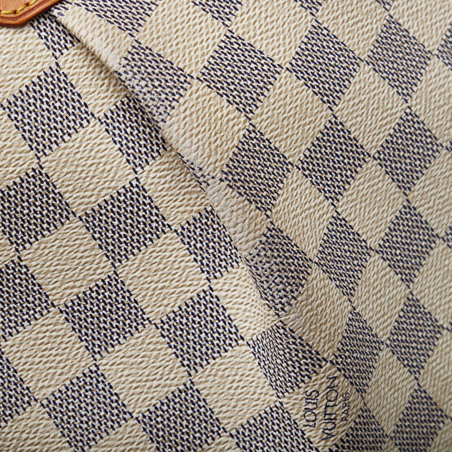 LOUIS VUITTON Damier Azur Siracusa PM Crossbody Bag