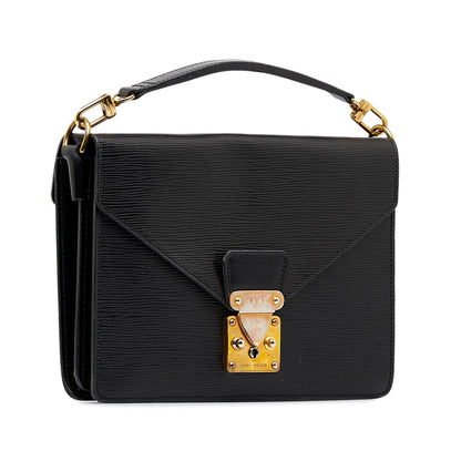 LOUIS VUITTON Epi Monceau Satchel