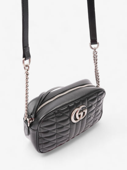 Gucci Marmont cross body Black Matelasse Leather Small