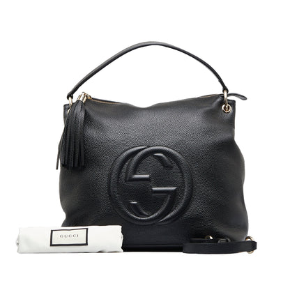 Gucci Soho Black Leather