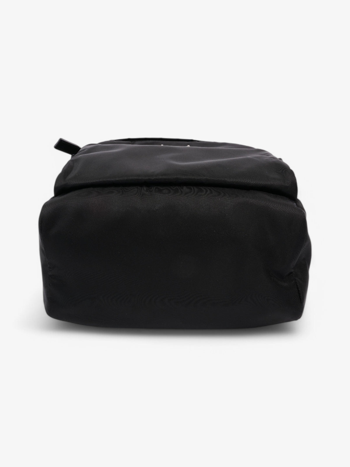 Prada Triangle Logo Backpack Black Re Nylon