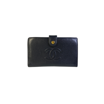 Chanel CC Wallet Large Caviar Leather