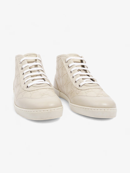 Gucci Guccissma High-tops Beige Leather EU 36 UK 3
