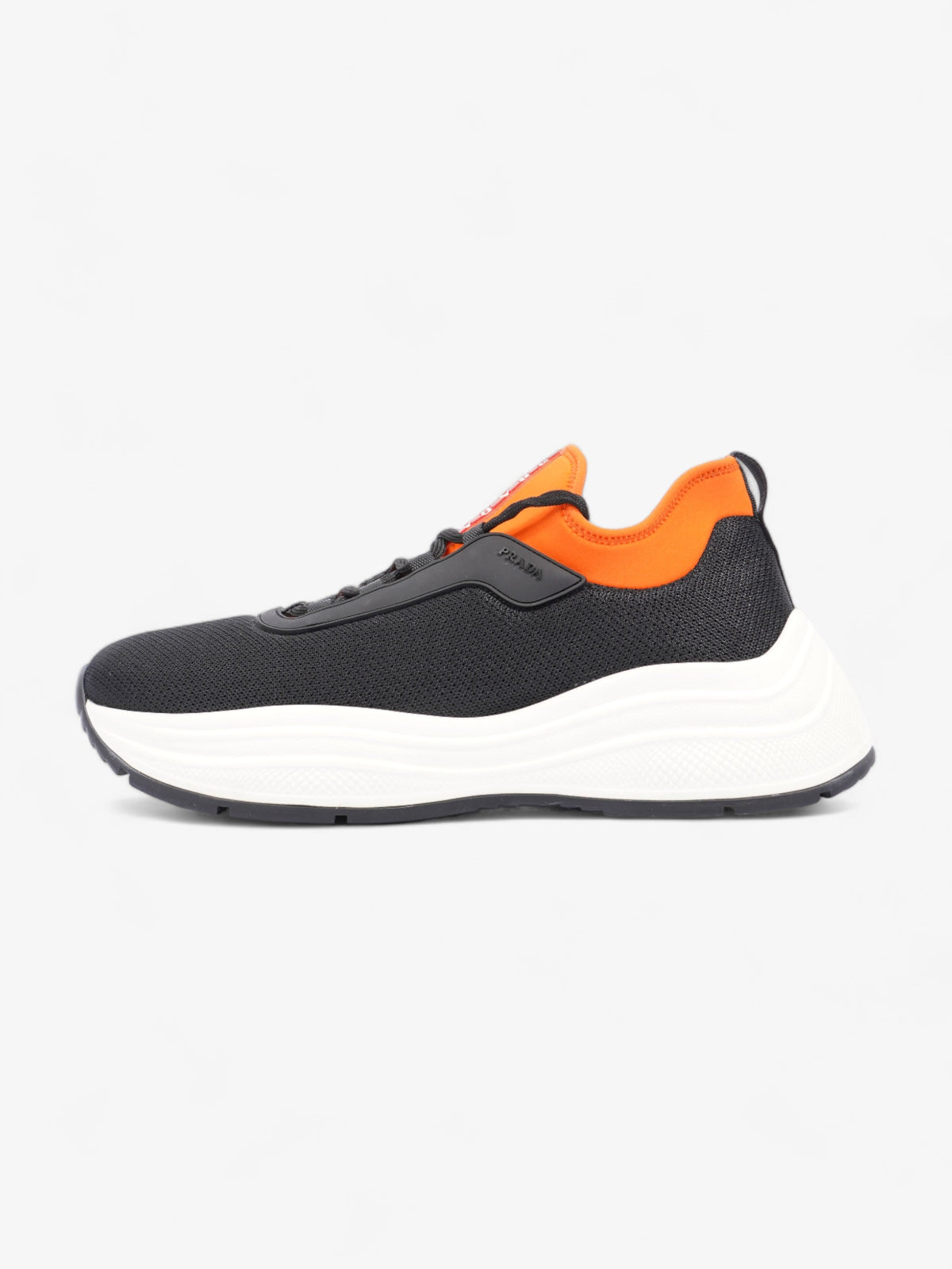 Prada Neoprene Sneakers Black / Orange  Neoprene EU 43 UK 9