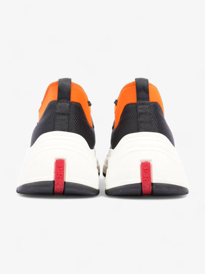 Prada Neoprene Sneakers Black / Orange  Neoprene EU 43 UK 9