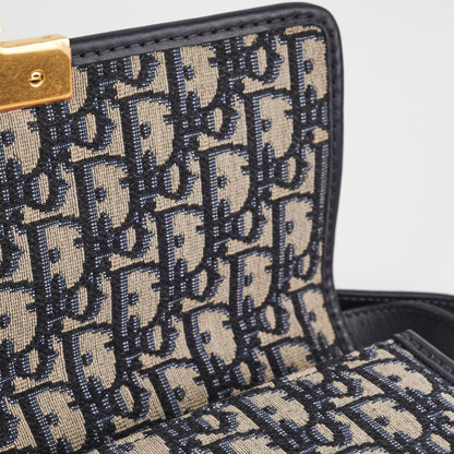 Christian Dior 30 Montaigne Navy Oblique