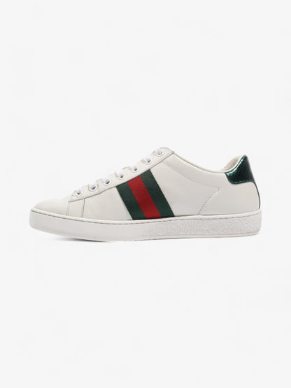 Gucci Ace Embroidered Bee White / Green / Red Leather EU 35.5 UK 2.5