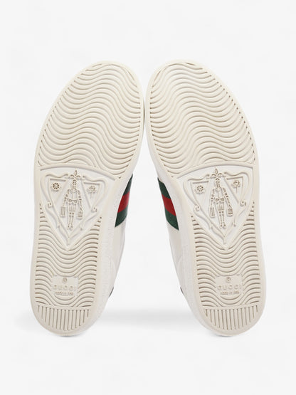 Gucci Ace Embroidered Bee White / Green / Red Leather EU 35.5 UK 2.5