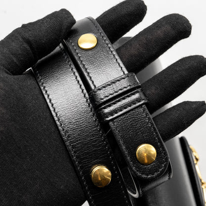 Gucci Horsebit 1955 shoulder bag calfskin black